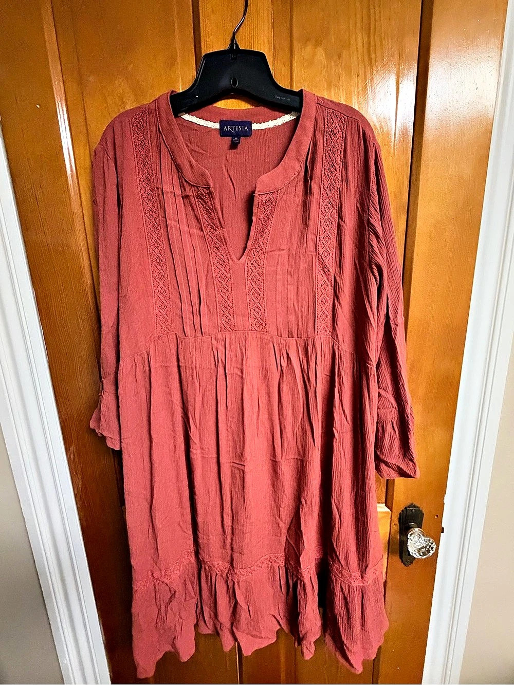 Artesia Maxi Dress in Pink Size XL Like New